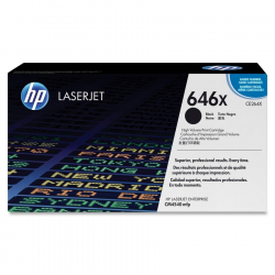 Тонер за лазерен принтер HP 646X Black LaserJet Toner Cartridge