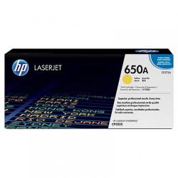 Тонер за лазерен принтер HP 650A Yellow LaserJet Toner Cartridge