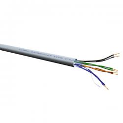 Инсталационен меден кабел  ROLINE S1790-2 :: UTP кабел, Cat.6, едножилен, AWG24, 300 м
