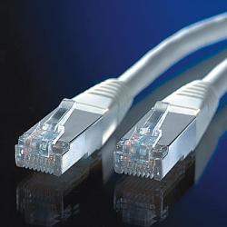 Медна пач корда VALUE 21.99.0110 :: FTP Patch кабел, Cat.5e, 10.0 м, AWG26, сив цвят