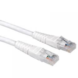 Медна пач корда VALUE 21.99.0956 :: UTP Patch кабел, Cat. 6, бял цвят, 1.5 м