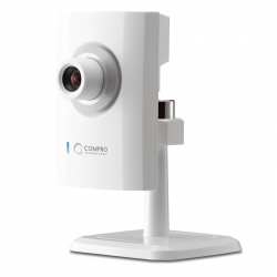 Камера Compro CS80 :: 2 Mpix компактна IP охранителна камера, H.264, 1600х1200
