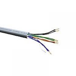 Инсталационен меден кабел  ROLINE 21.15.0512 :: ROLINE UTP кабел, Cat.5e, едножилен, AWG24, 100.0 м