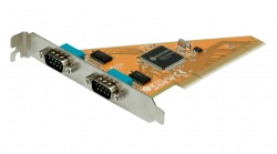 Мрежова карта/адаптер VALUE 15.99.2086 :: 2S-RS232 PCI адаптер, 2x D-SUB 9, 16C550
