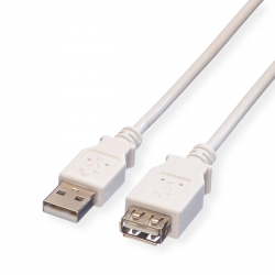 Кабел/адаптер VALUE 11.99.8949 :: USB 2.0 кабел, Type A M-F, 1.8 м
