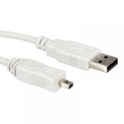 Кабел/адаптер VALUE 11.99.8418 :: USB 2.0 кабел, Type A - Fuji M, 1.8 м