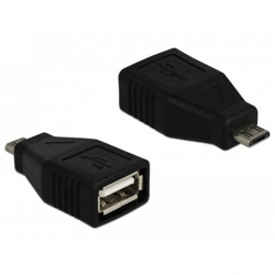 Кабел/адаптер MANHATTAN 308687 :: Преходник USB B-F към micro A-M
