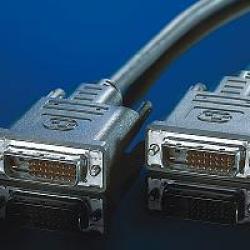 Кабел/адаптер VALUE 11.99.5555 :: DVI кабел, DVI M - M, dual link, 5.0 м