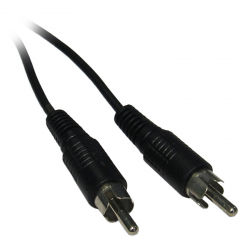 Кабел/адаптер VALUE 11.99.4335 :: RCA кабел за връзка, 5.0 м, RCA M-M, tin-plated