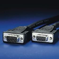 Кабел/адаптер ROLINE 11.04.5303 :: VGA кабел HD15 M-F, 3.0 м, удължителен, Quality