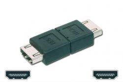 Кабел/адаптер ASSMANN AK-330500-000-S :: HDMI adapter, type A-F към type A-F