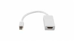 Кабел/адаптер ROLINE 12.03.3129 :: ROLINE Mini DisplayPort-HDMI адаптер, MiniDP M - HDMI F