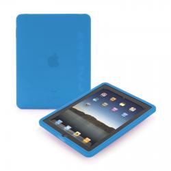 Калъф за таблет TUCANO IPDCS-B :: Силиконов калъф за Apple iPad, син цвят