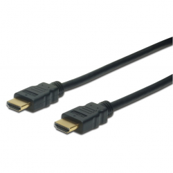 Кабел/адаптер ASSMANN AK-330107-030-S :: HDMI 1.4 кабел, 4K Ultra HD 3840x2160, 3D, ARC