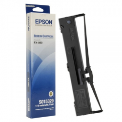 Лента за матричен принтер Epson Black Fabric Ribbon FX-890