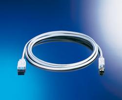 Кабел/адаптер ROLINE S3103-100 :: USB 2.0 кабел, Type A-B, 3.0 м