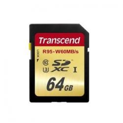 SD/флаш карта Transcend 64GB SDXC UHS-I U3 Card