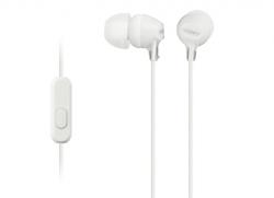 Слушалки Sony Headset MDR-EX15AP бели