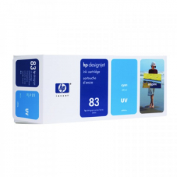 Касета с мастило C4941A 83 UV CYAN INK/EXP на най-ниска цени