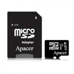 SD/флаш карта Apacer 32GB Micro-Secure Digital HC UHS-I Class 10 (1 adapter)