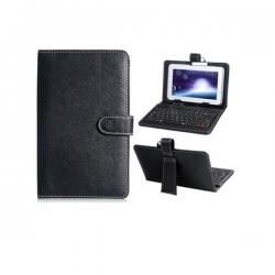 Калъф за таблет Tablet Bag 7" Leather w Keyboard, Black, G0214B