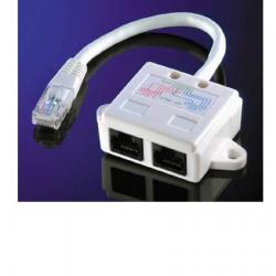 Кабел/адаптер Adapter-Splitter UTP, 1xRJ-45M-2xRJ-45F, 21.99.3045