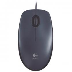 Мишка Mouse Logitech M100, Dark Gray, USB