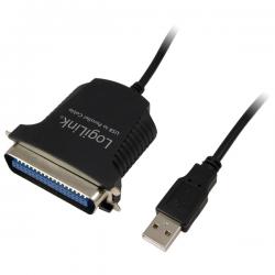 Кабел/адаптер USB to PARALLEL converter USB A-M-C36M, AU0003C