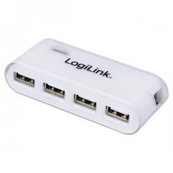 USB Хъб USB HUB 4xUSB2.0, Ext. power, LogiLink UA0086