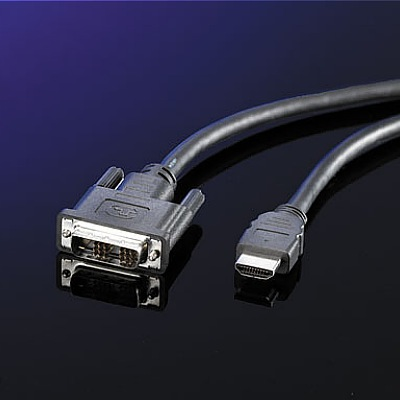 Кабел/адаптер Cable DVI M - HDMI M, 2m, Value 11.99.5522