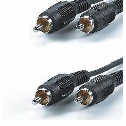 Кабел/адаптер Cable RCA 2X M-M, 2.5m, Value 11.99.4333