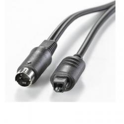Кабел/адаптер Cable AV Optic, SVHS M-S-PDIF, 1m, Roline 11.09.4431