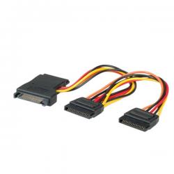 Кабел/адаптер Cable for PSU S-ATA - 3xS-ATA, Roline 11.03.1041