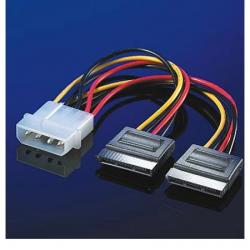 Кабел/адаптер Cable for PSU 4pin Molex to 2xS-ATA 11.03.1050