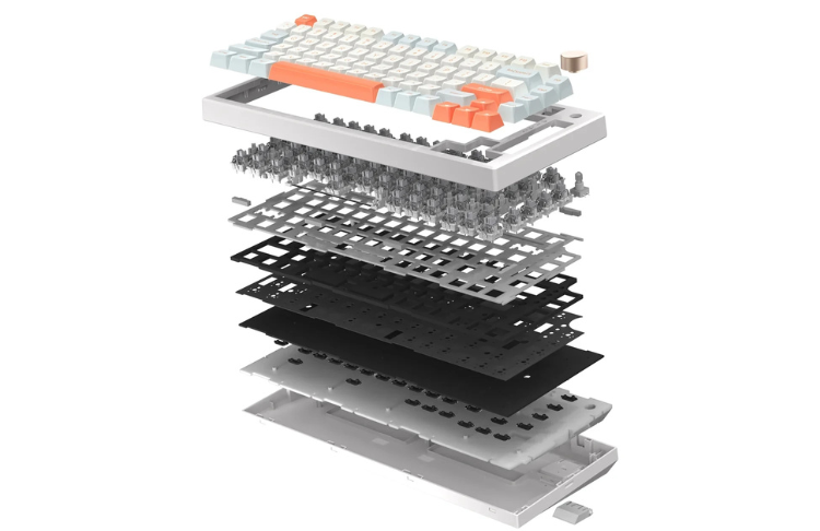 gaming-keyboard-wireless-mechanical-jelly-orange-kailih-vaporwave-characteristics
