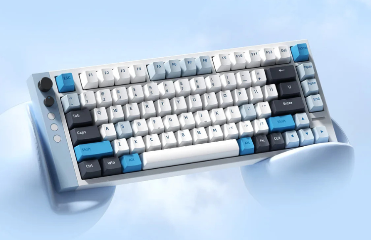 gaming-keyboard-lamzu-proffesional-mechanical-jet-75-8k-magnetic-cateron-jade-white-blue-characteristics