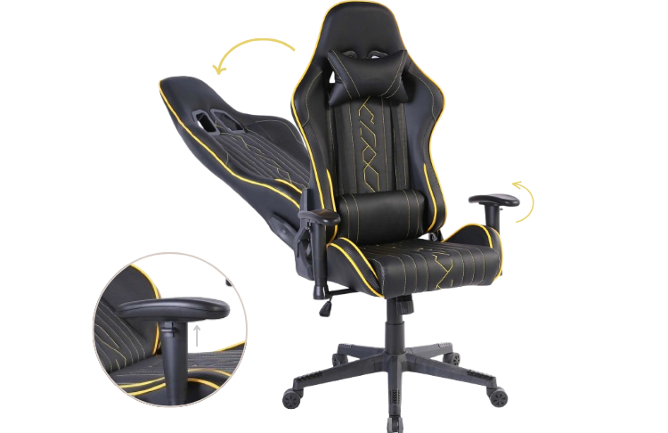 gaming-chair-rfg-xtreme-black-yellow-characteristics