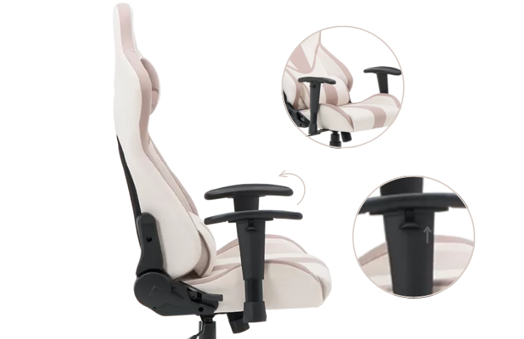 gaming-chair-carmen-6313-cream-pink-characteristics