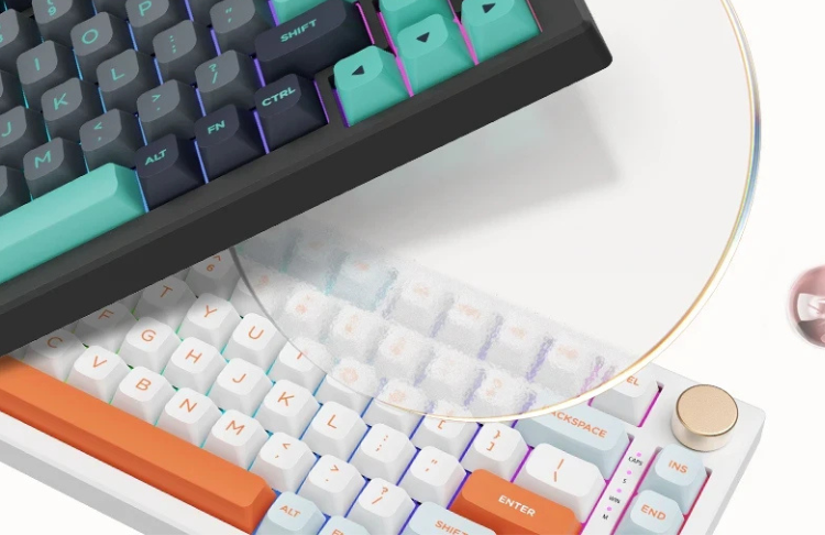 gaming-keyboard-wireless-mechanical-jelly-orange-kailih-vaporwave-characteristics