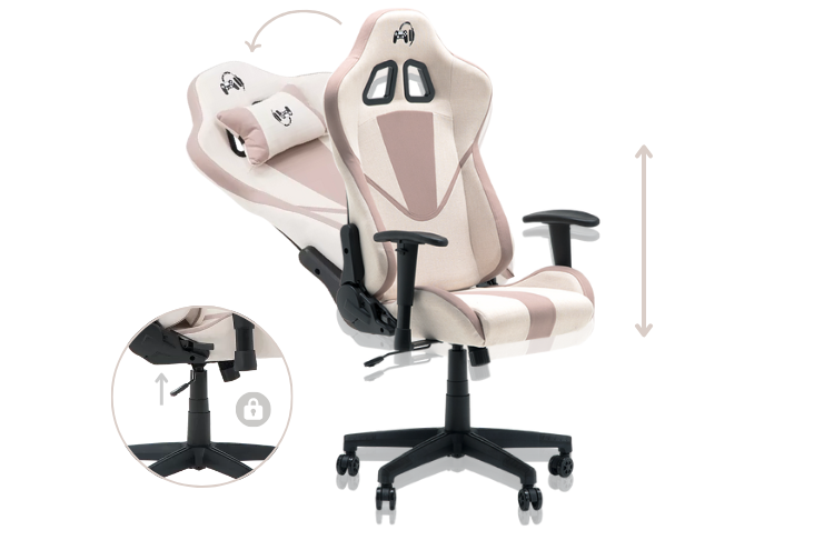 gaming-chair-carmen-6313-cream-pink-characteristics