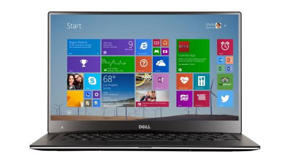 Лаптоп Dell XPS13 предна част
